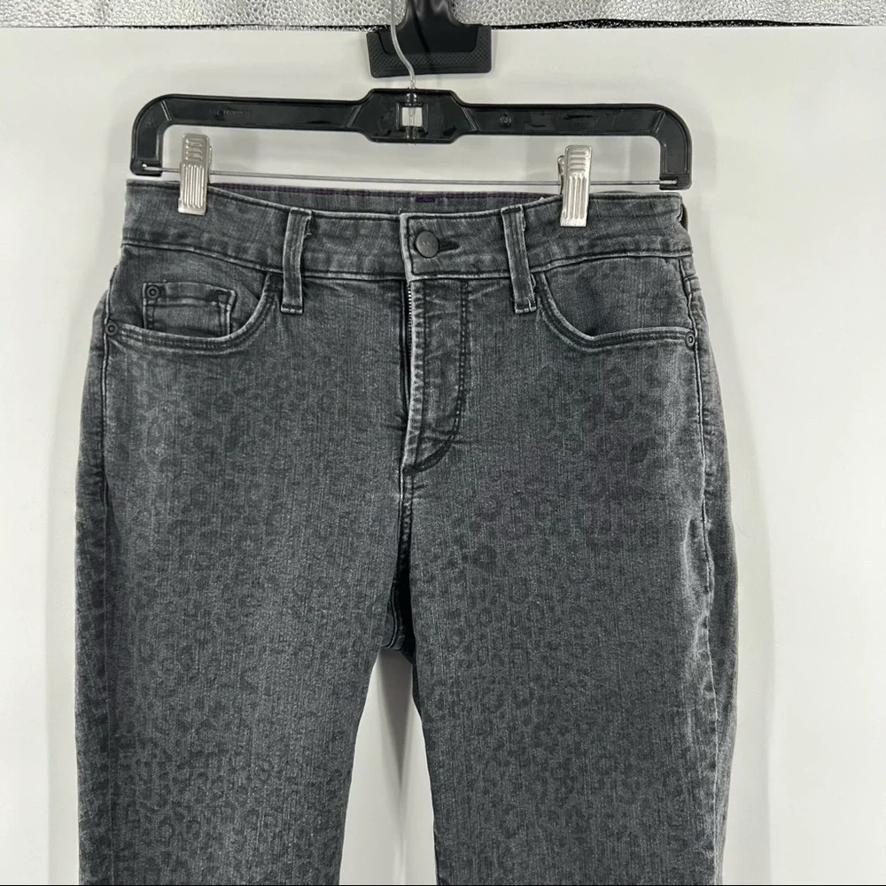 NYDJ grey skinny jeans pants trousers size 6
